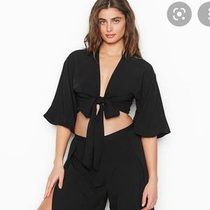 Victoria's Secret Front Tie Cover-Up Top